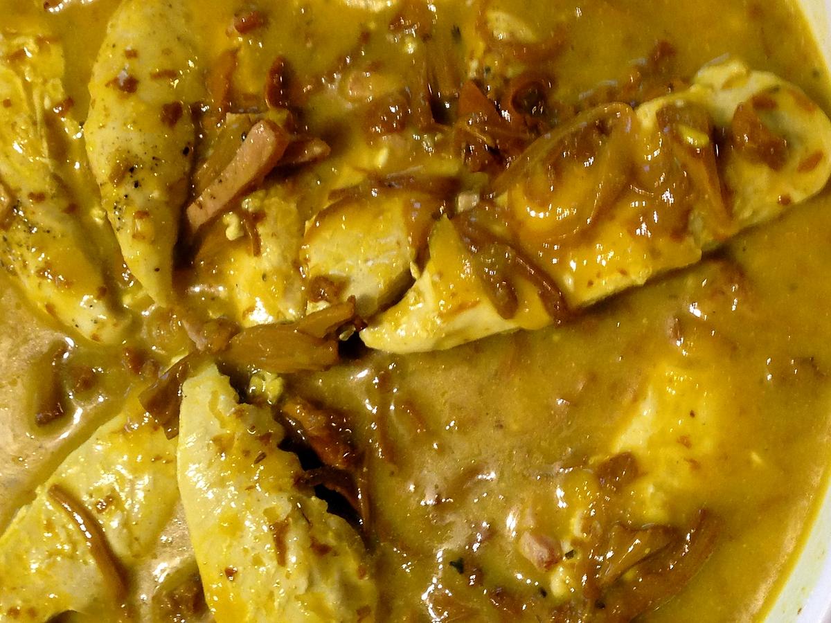 recette Aiguillettes de poulet aux girolles au thermomix