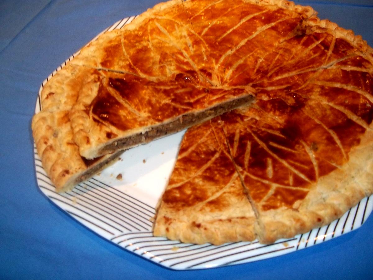 recette Mon feuilleté des rois aux noisettes et pralin