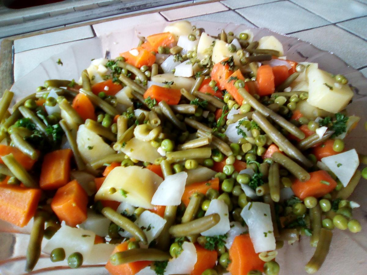 recette Jardinière de légumes