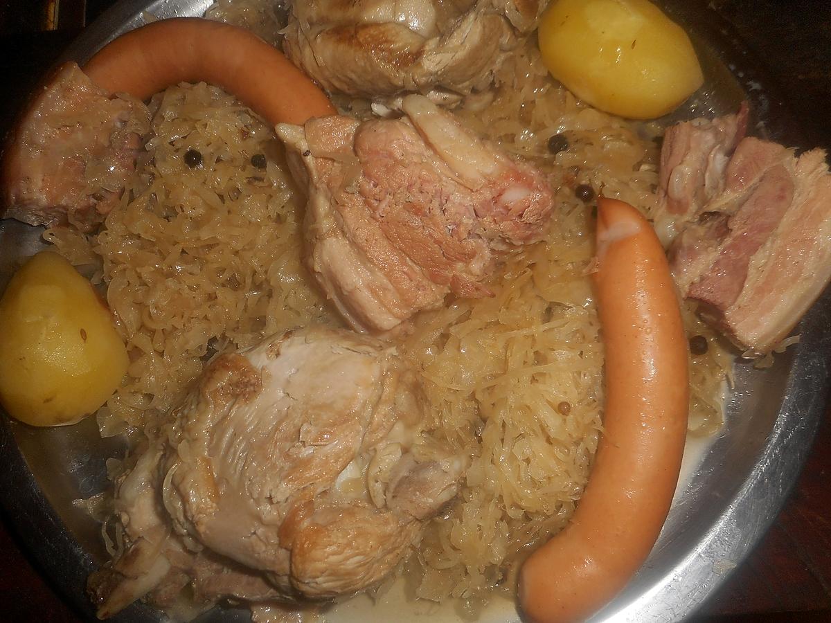 recette Cuisse de dinde à la choucroute