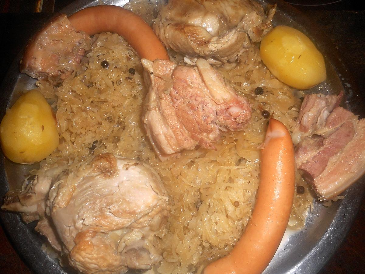 recette Cuisse de dinde à la choucroute