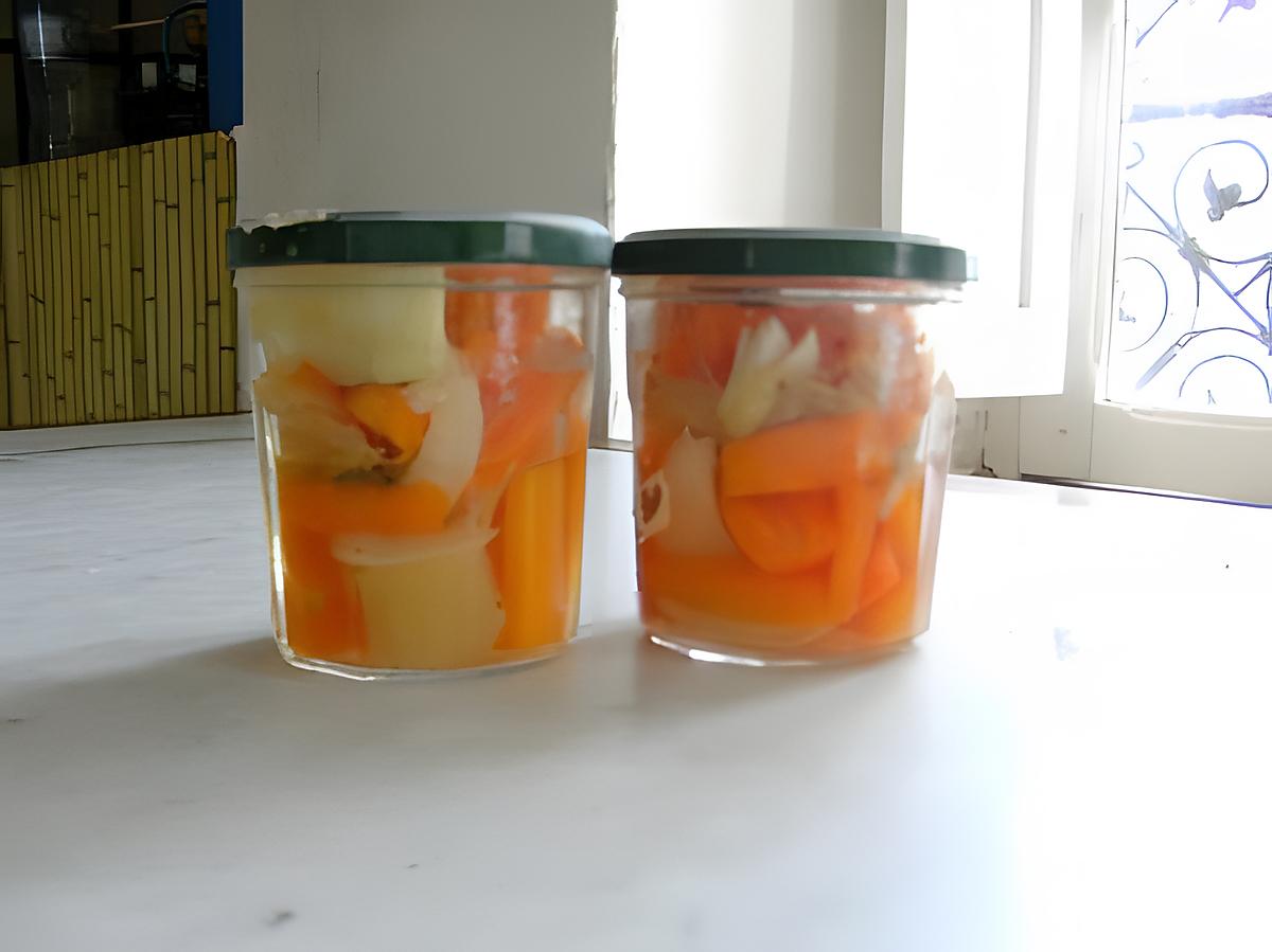 recette Conserves de carottes