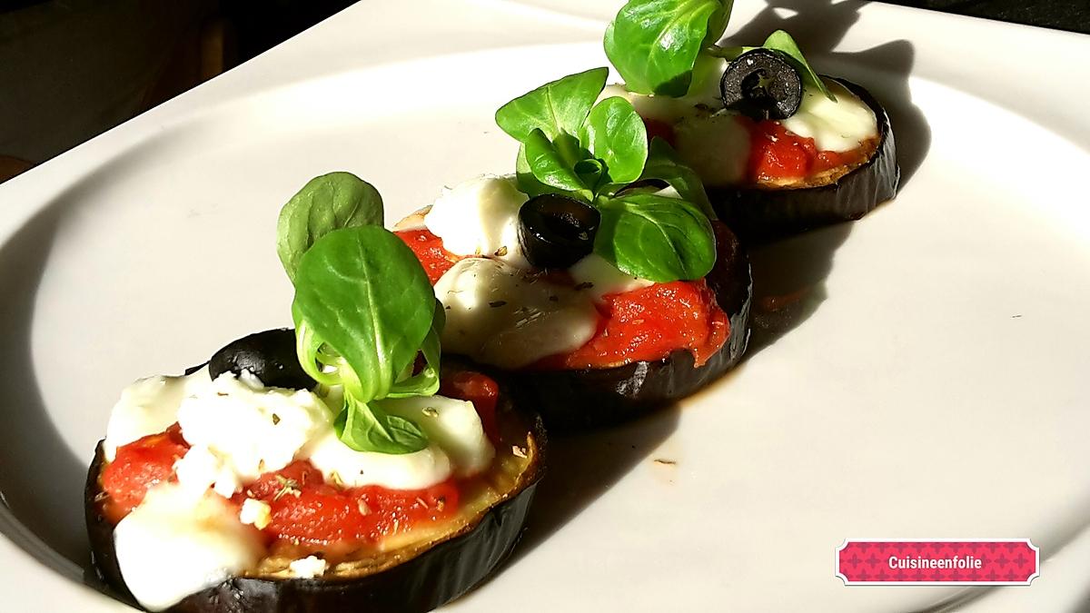 recette Pizz'aubergine