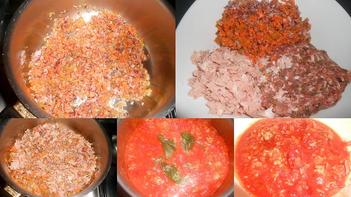 recette POUR FAIRE UNE BONNE SAUCE BOLOGNAISE