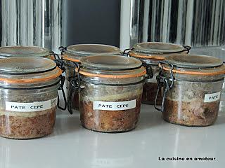 recette Pâté de campagne aux cèpes et cognac