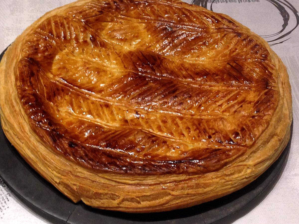 recette Galette des rois poire-chocolat