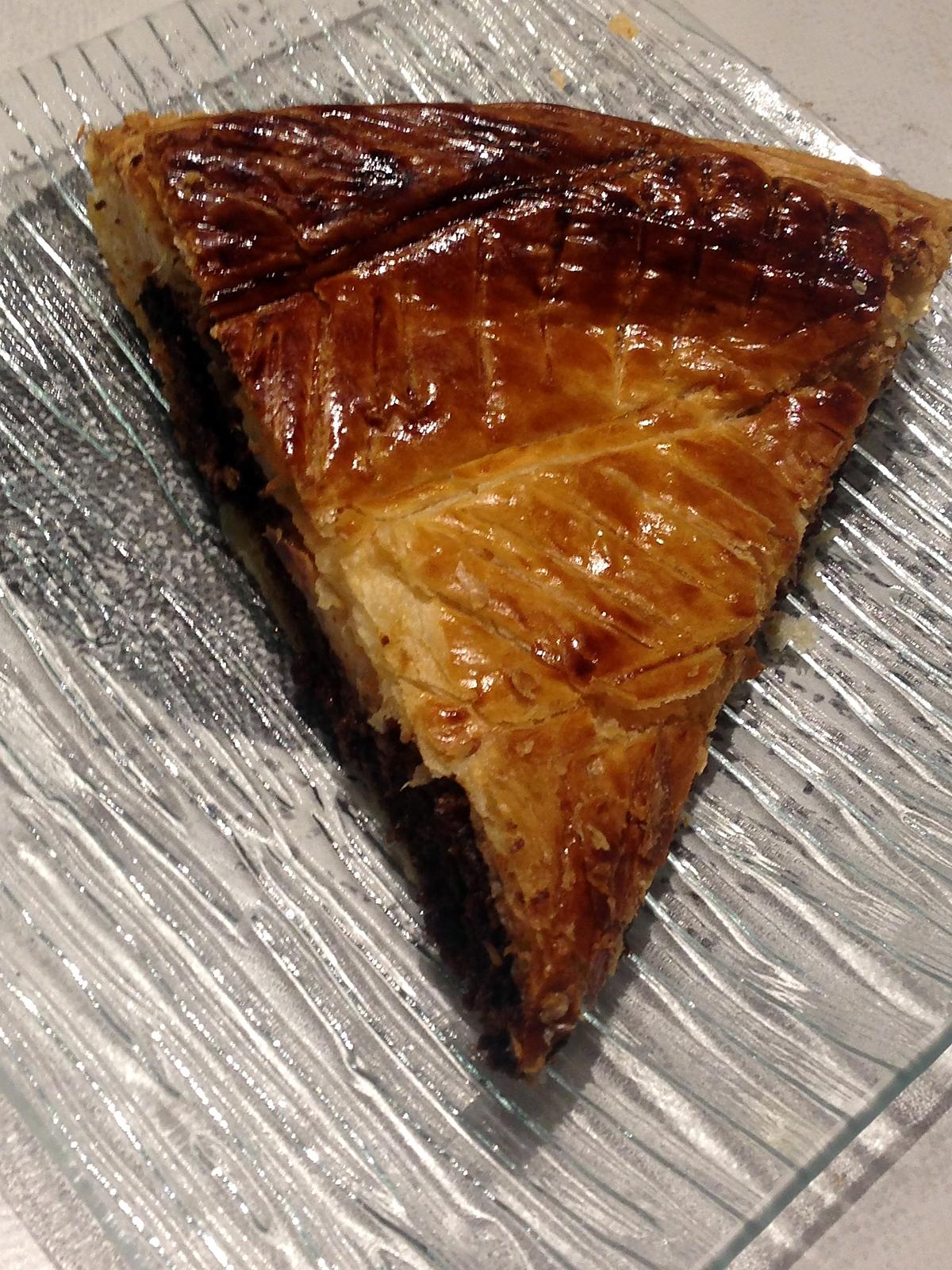 recette Galette des rois poire-chocolat