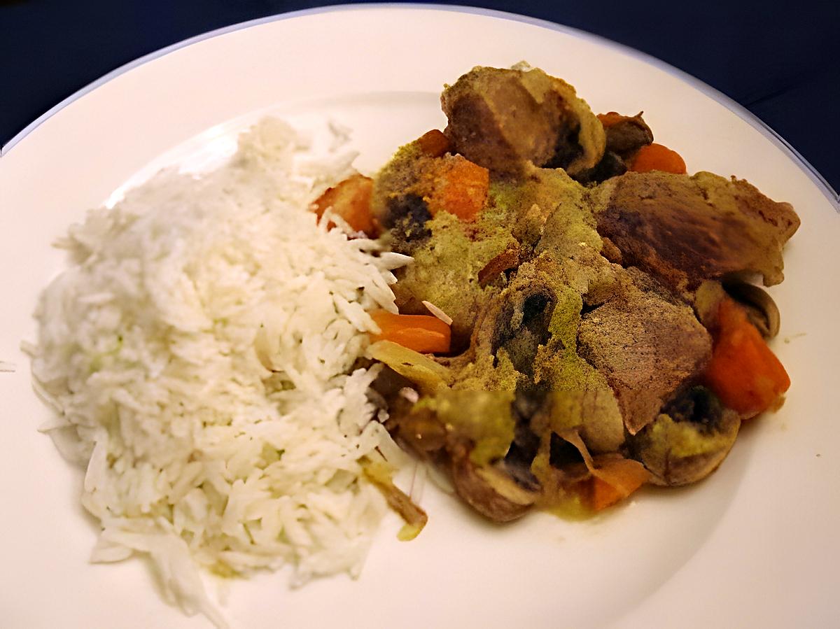 recette Blanquette de veau (micro onde)