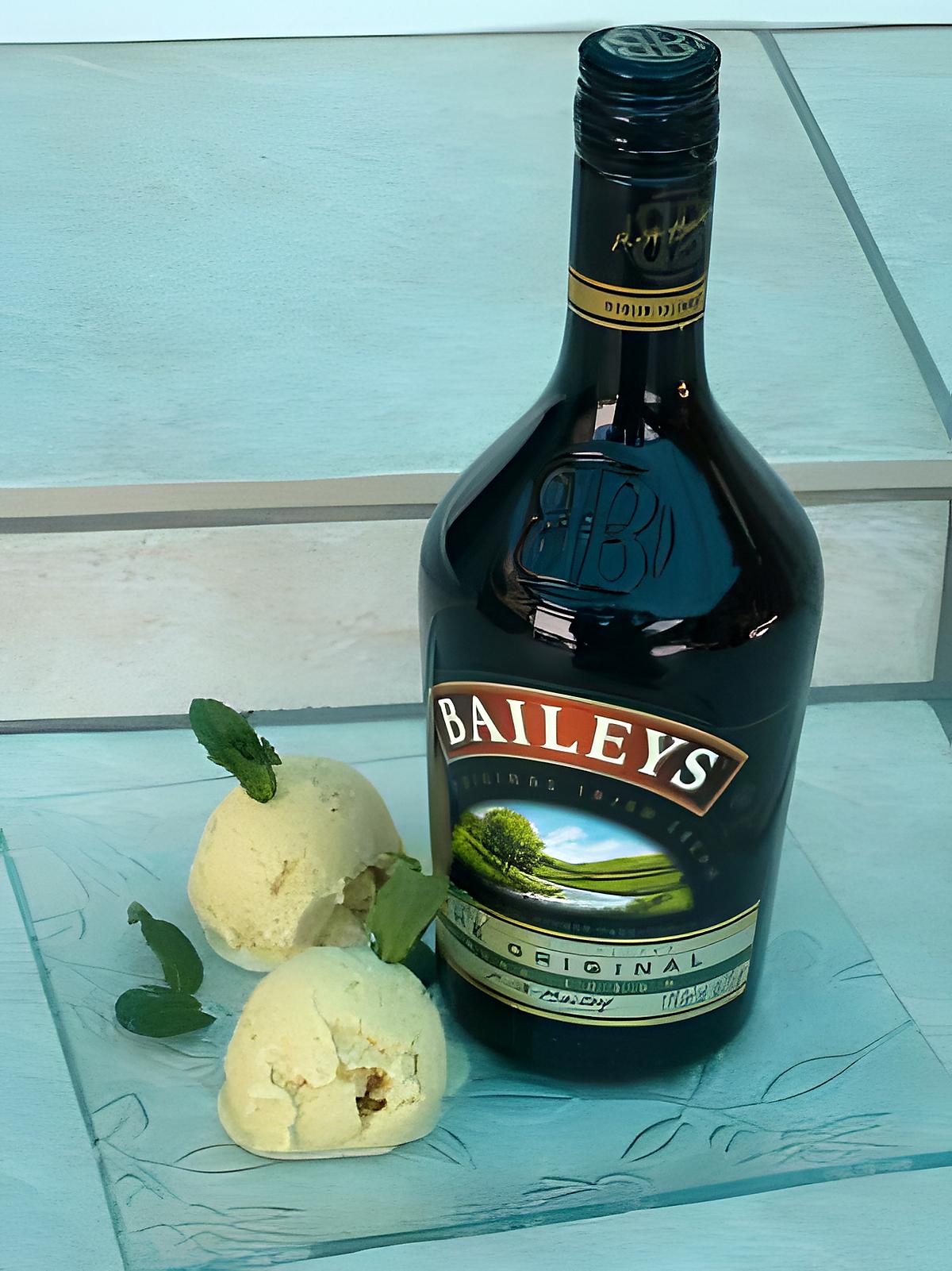 recette Glace au bailey