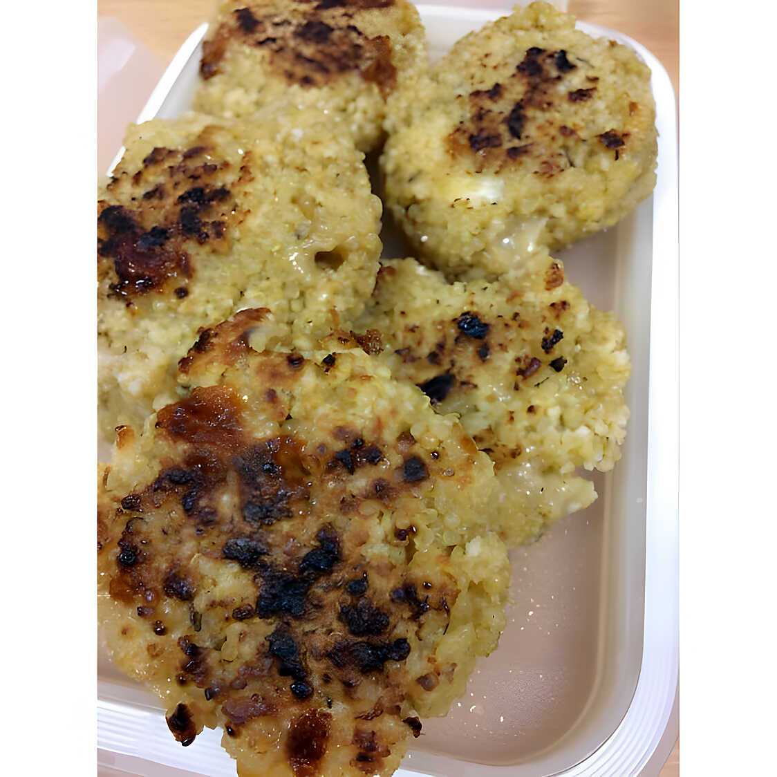 Recette de Croquettes quinoa