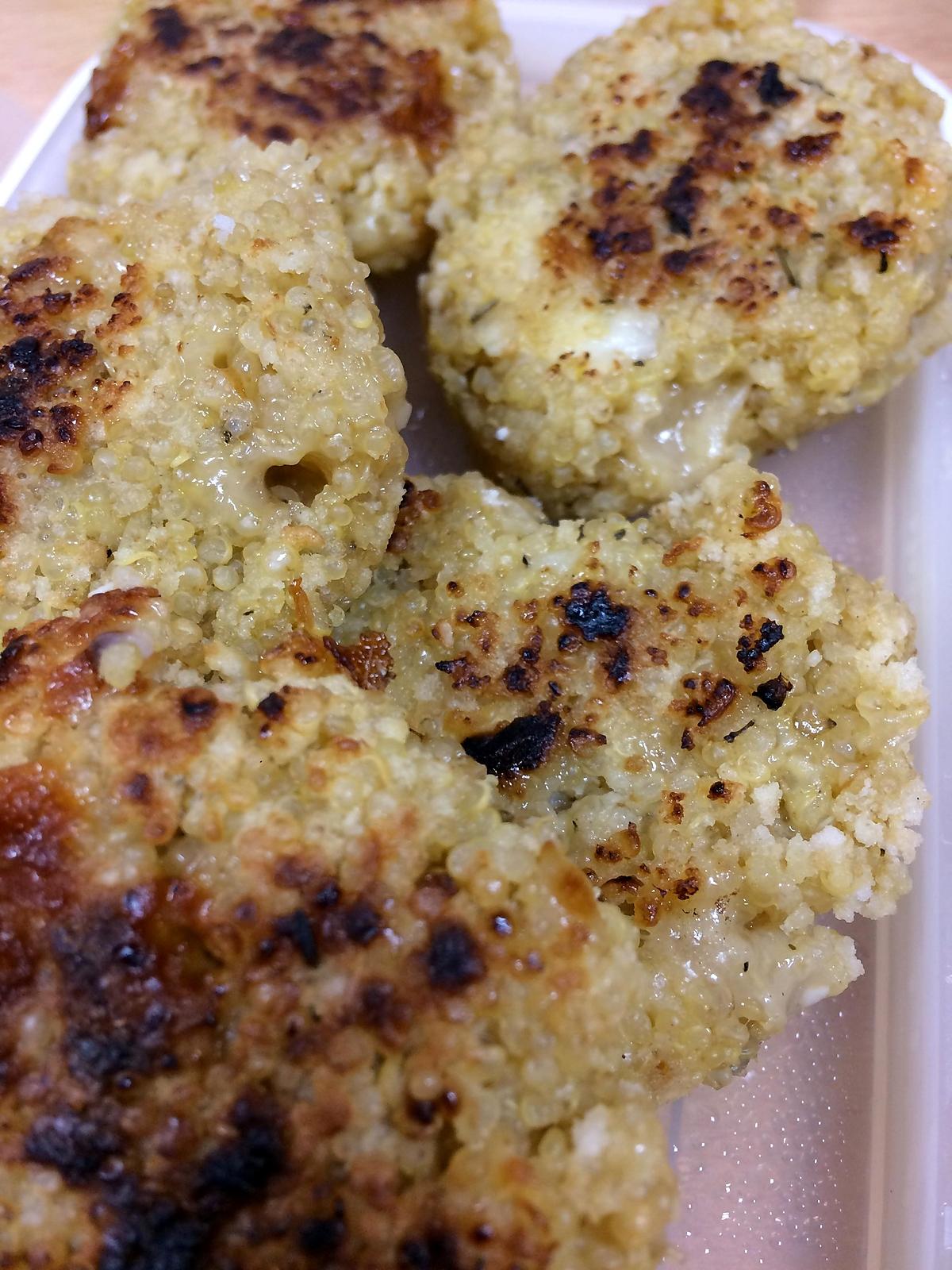 recette Croquettes quinoa