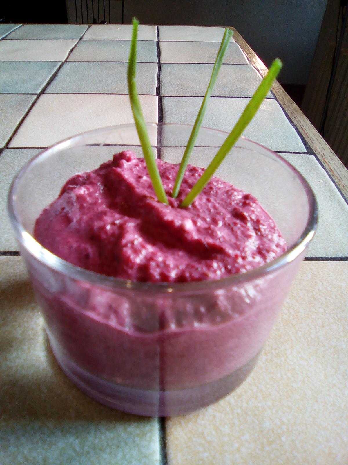 recette Mousse de carottes rouges au mascarpone