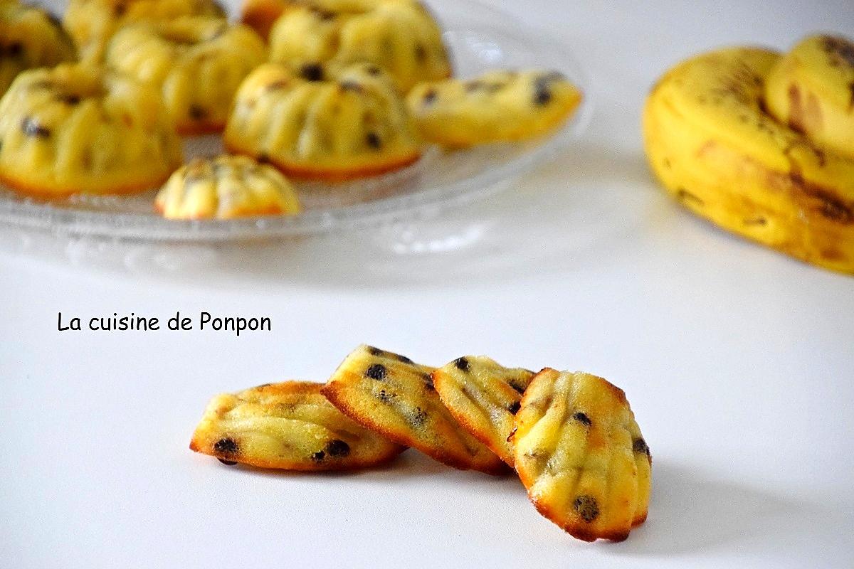 recette Fondant aux bananes et pépites de chocolat