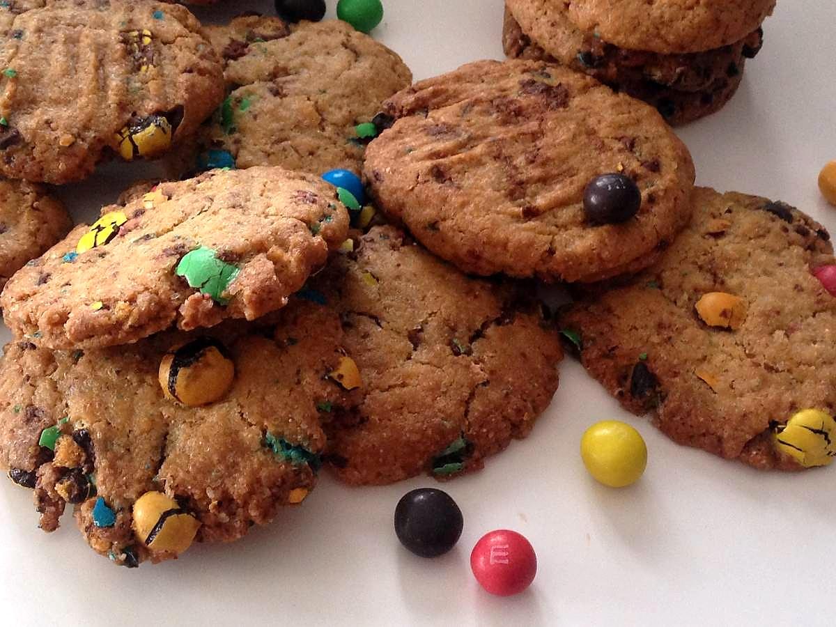 recette Cookies m&m's crispy