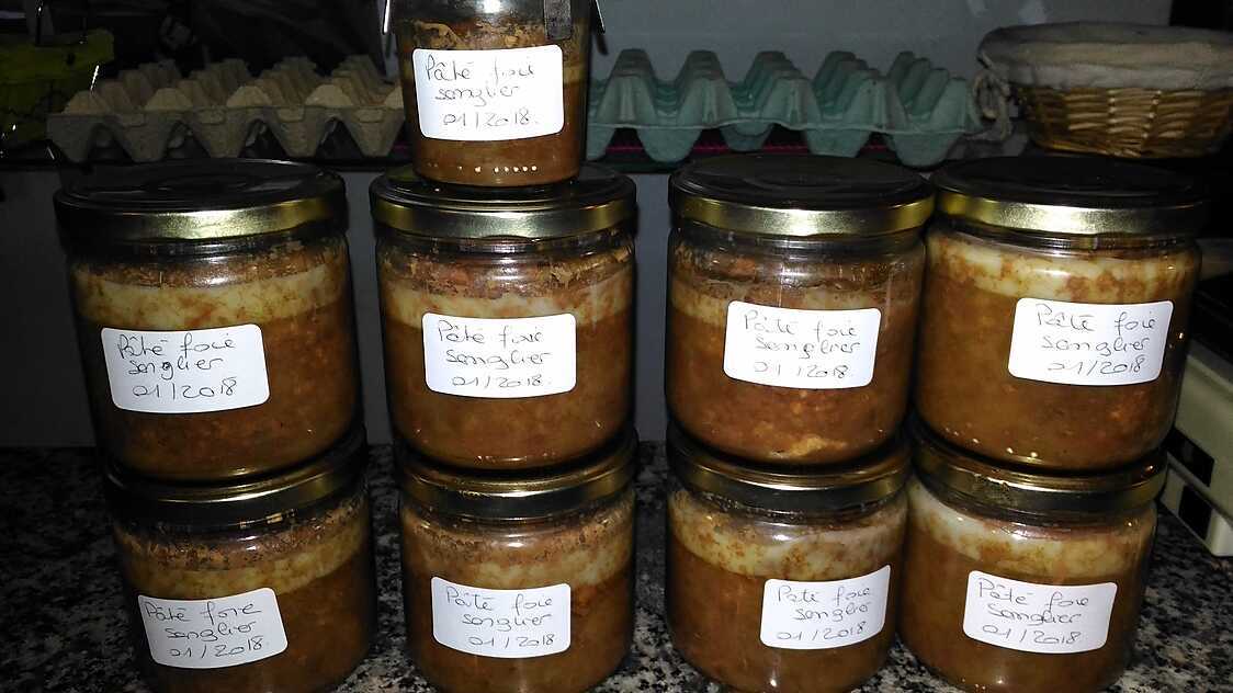 Recette de PATE DE FOIE DE SANGLIER