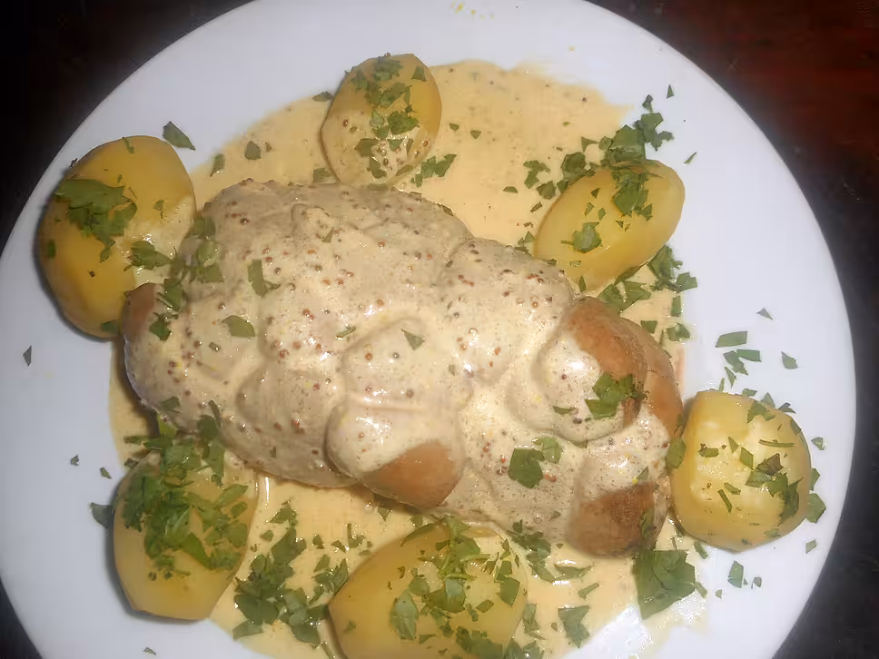recette Rognon de veau aux deux moutardes