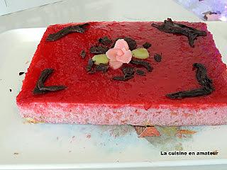 recette Bavarois aux fruits rouges