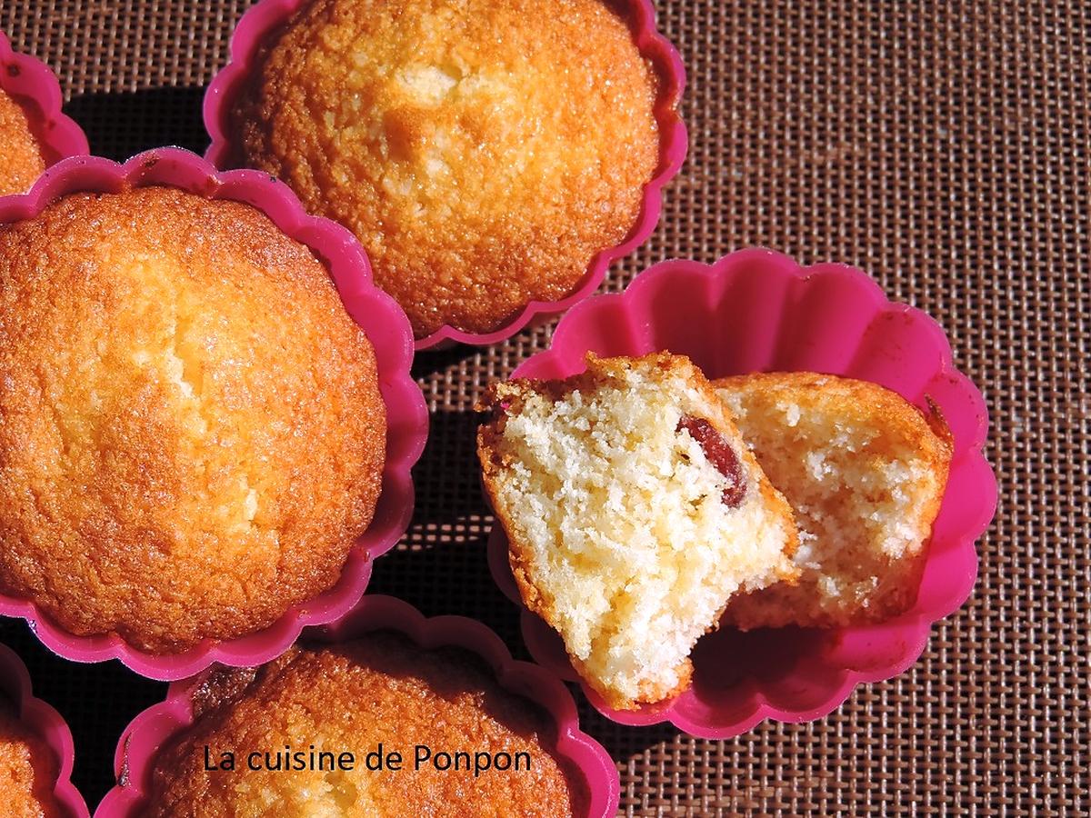 recette Muffin à la noix de coco et cranberries