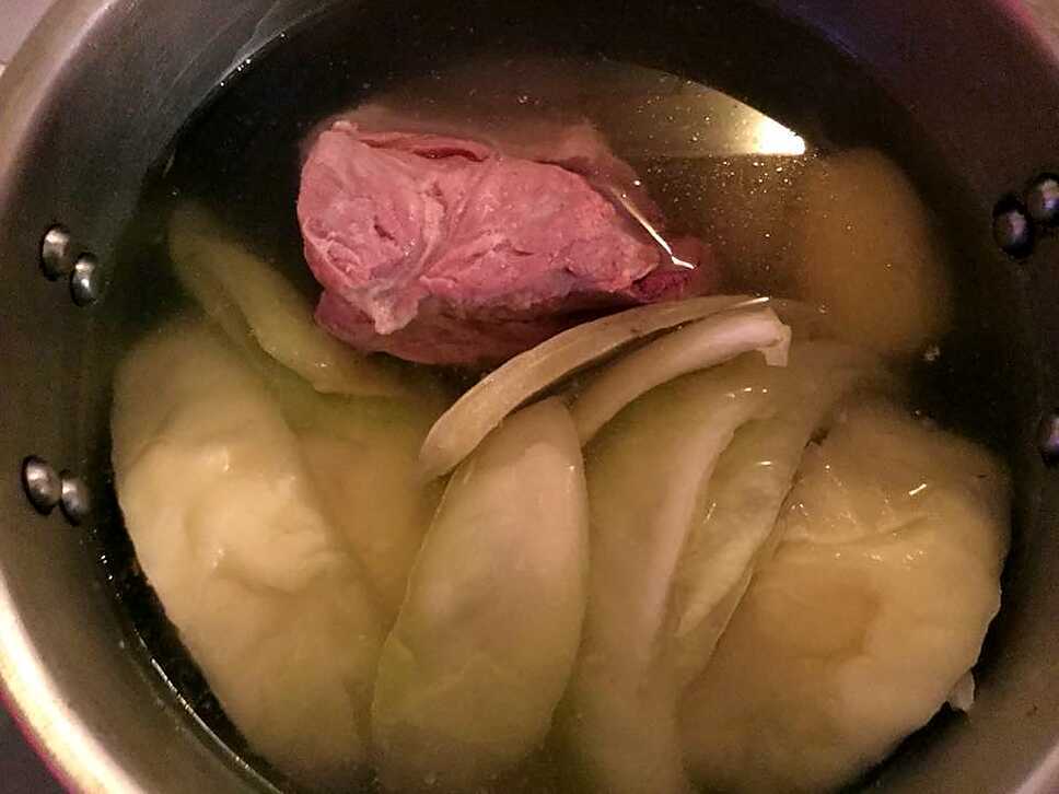 recette PALETTE DE PORC A LA COCOTTE MINUTE