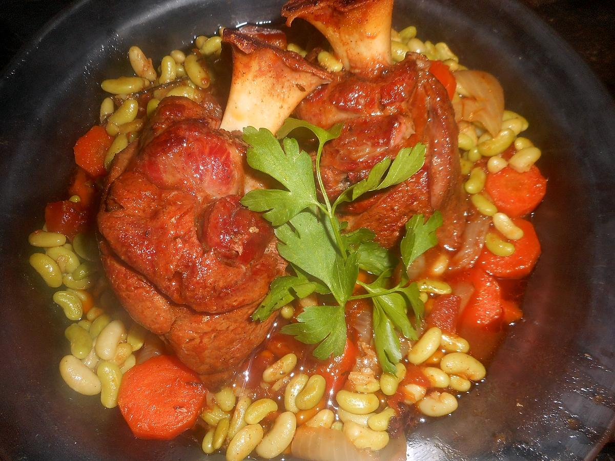 recette Souris d agneau confites aux flageolets