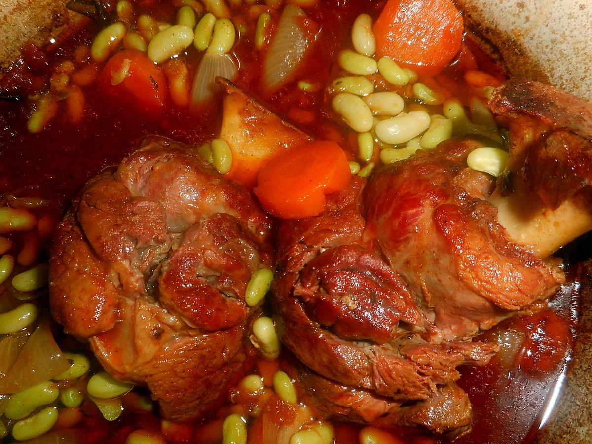 recette Souris d agneau confites aux flageolets