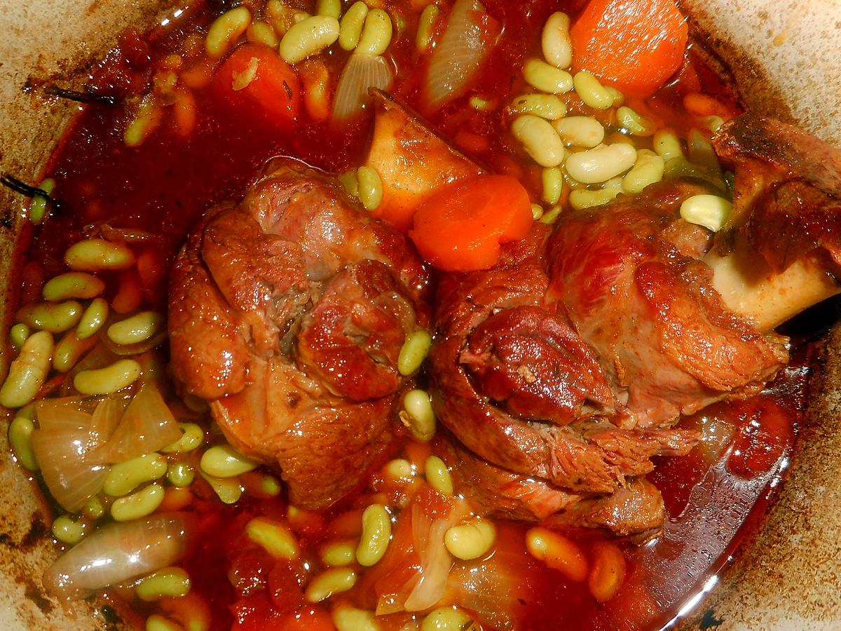 recette Souris d agneau confites aux flageolets