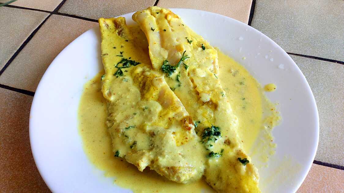 Recette Mijoté de poisson au curry et lait de coco sur Chefclub