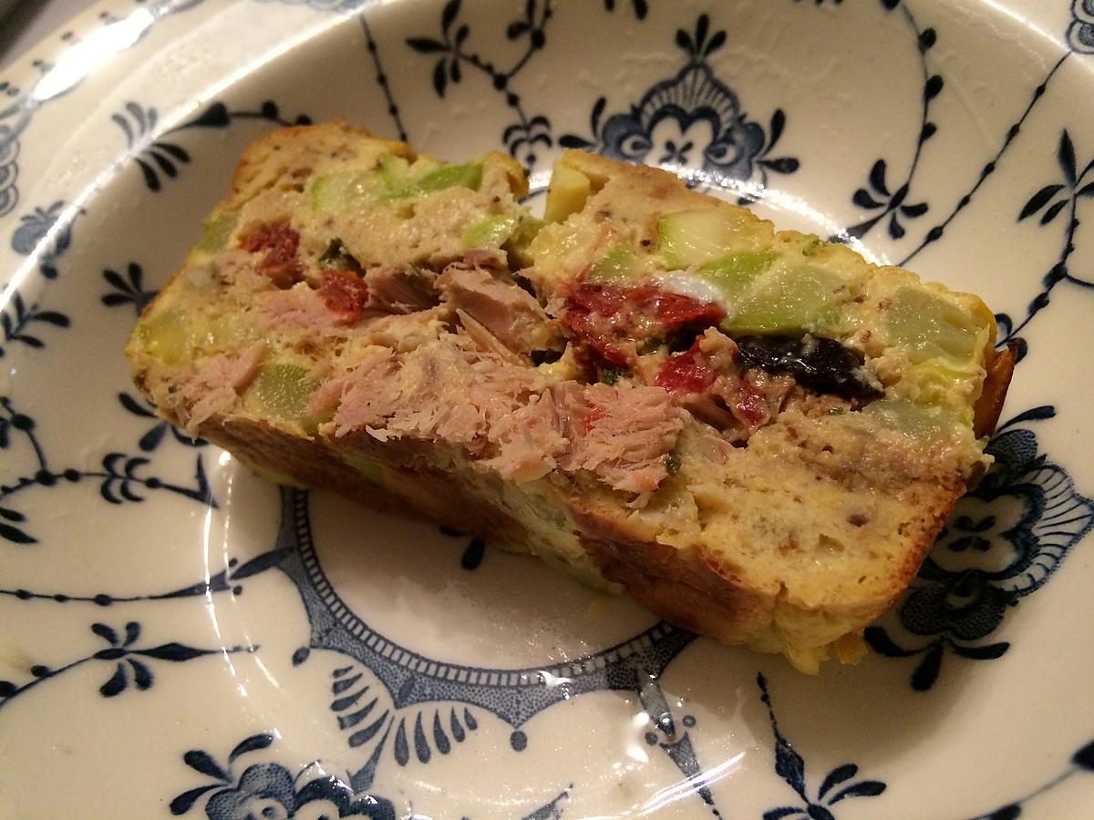 recette terrine de courgette au thon