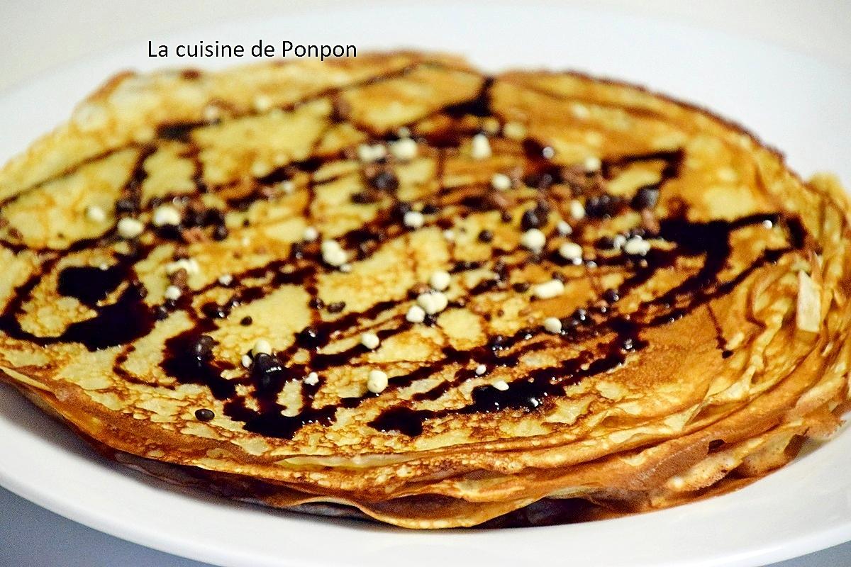 recette Crêpes selon Pierre Hermé