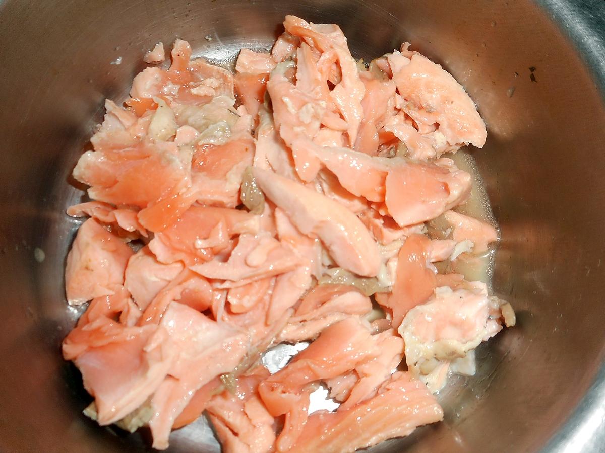 recette Pipe regate au saumon