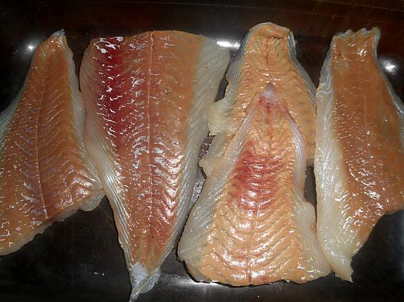 Recette de Filet de lieu noir en croute de parmesan