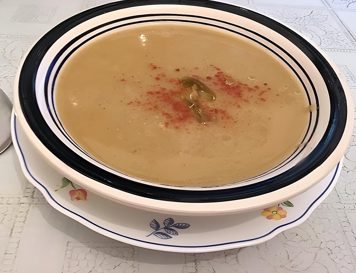 recette SOUPE DE LENTILLE CORAIL