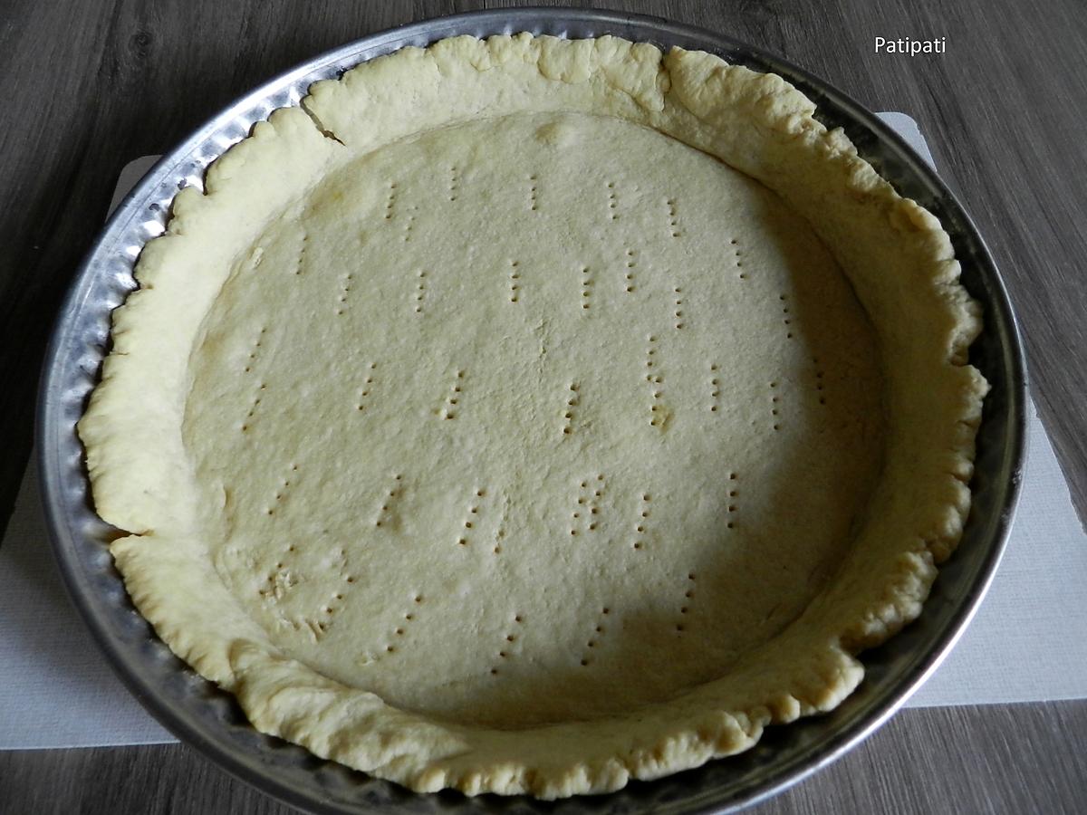 recette Tarte aux pommes à la crème pâtissière