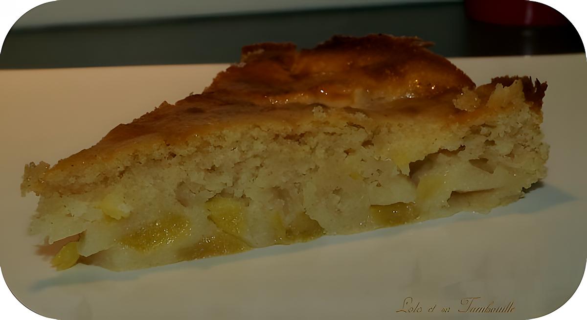 recette Gâteau aux pommes {sans œufs}