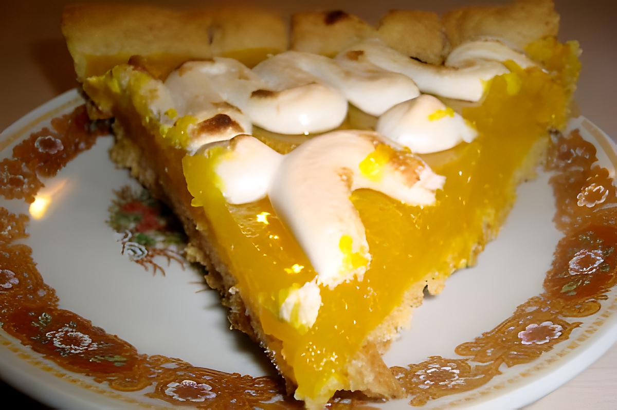 recette Tarte aux citrons