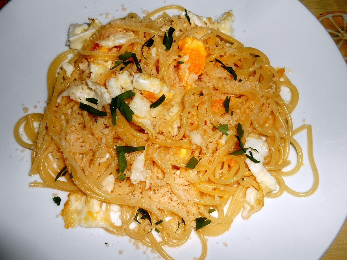 recette SPAGHETTI ALLA POVARELLA