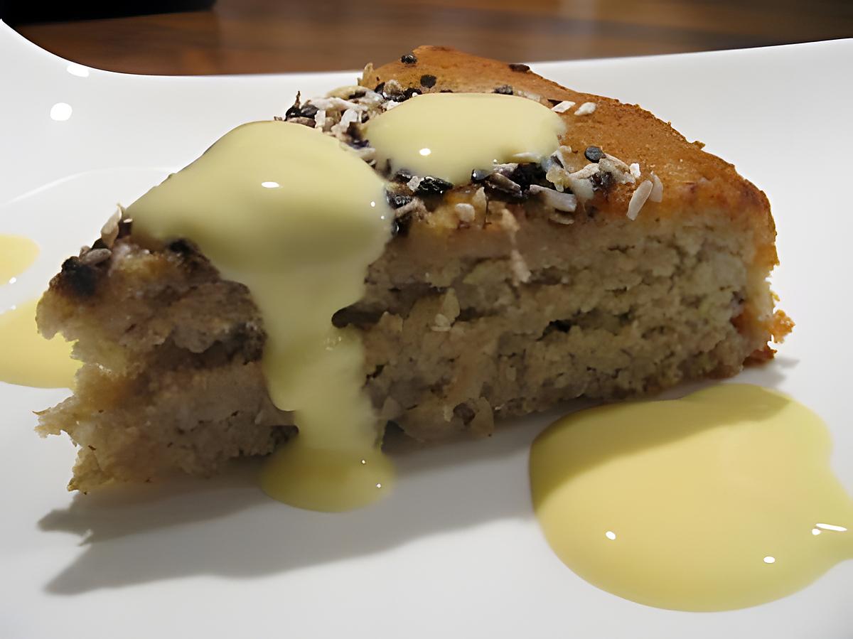 recette Gateau à la banane, poudre d'amande et fève tonka