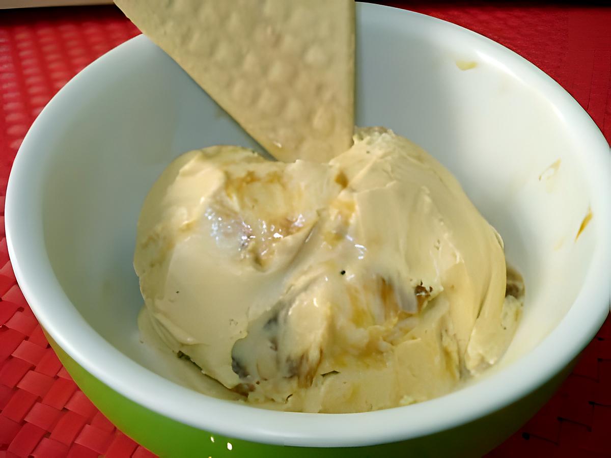 recette Glace vanille pécan caramel(façon maison)