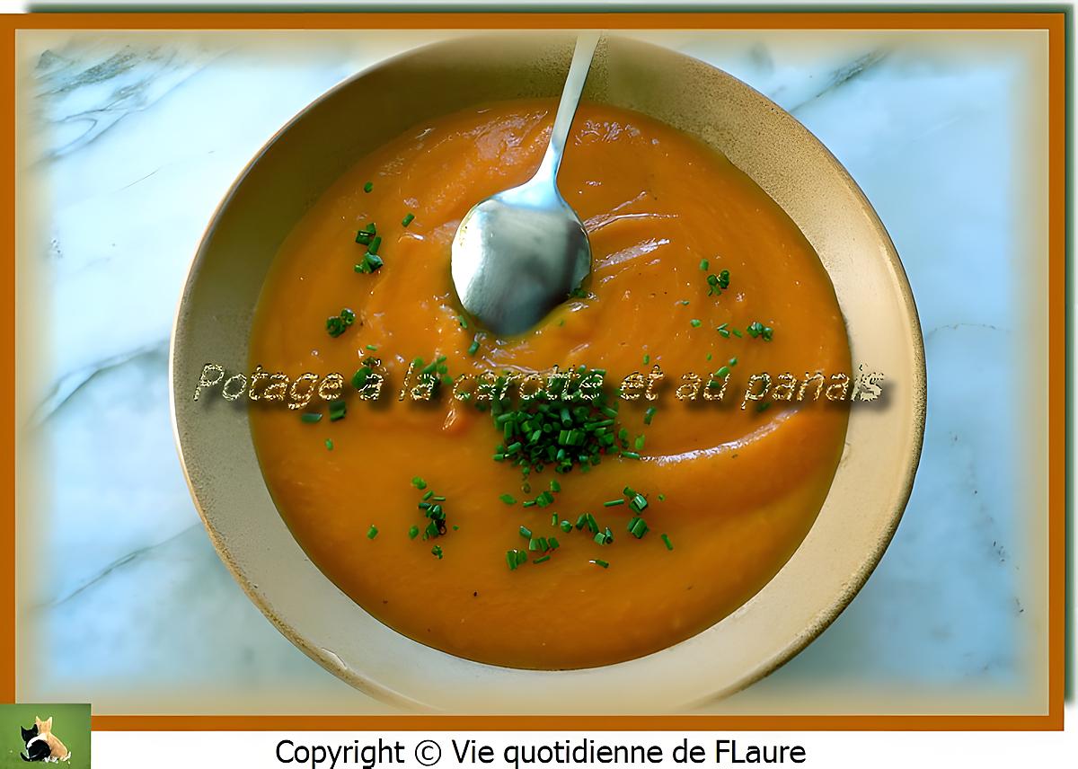 recette Potage à la carotte et au panais