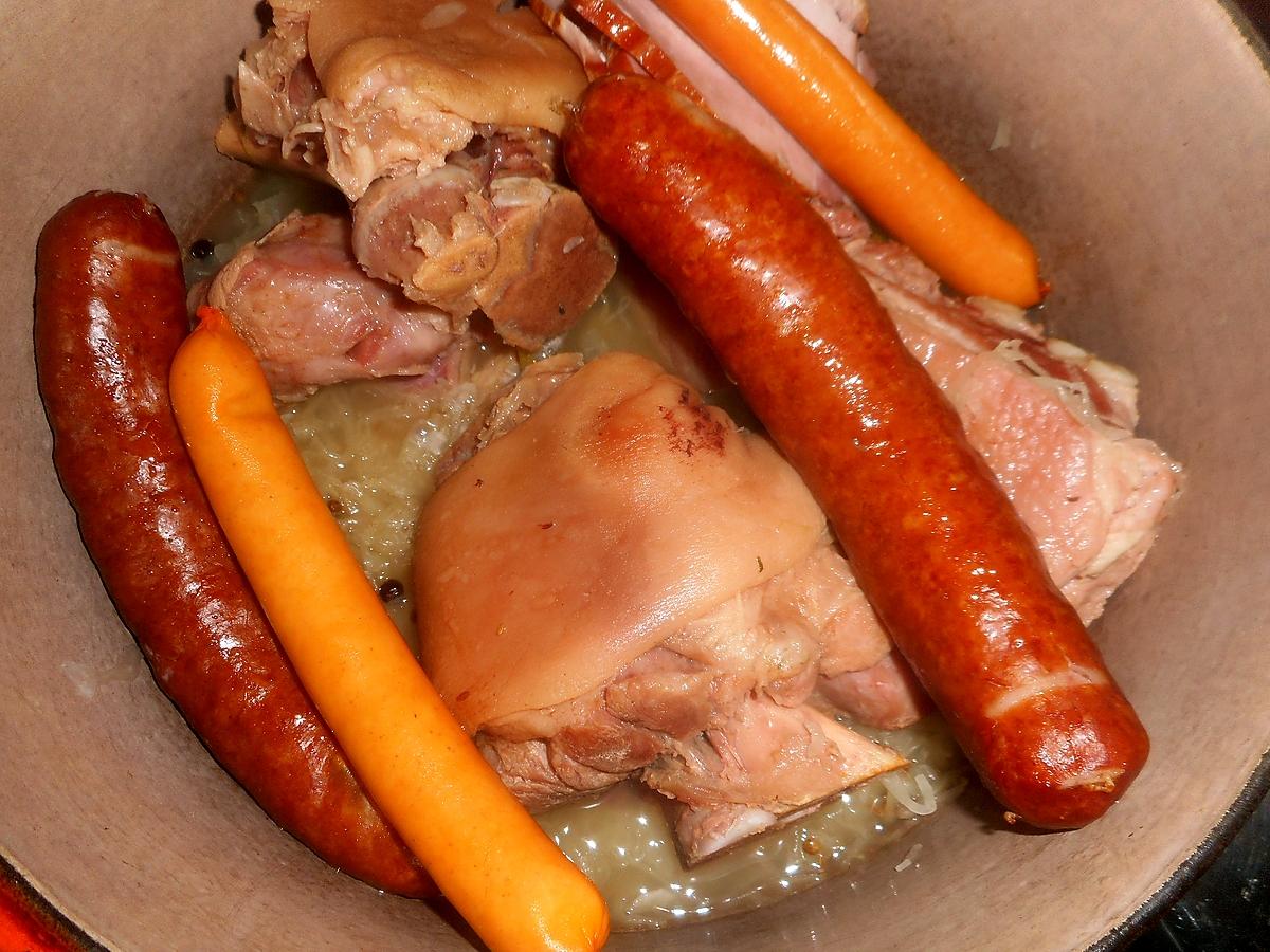 recette Choucroute royale pour deux