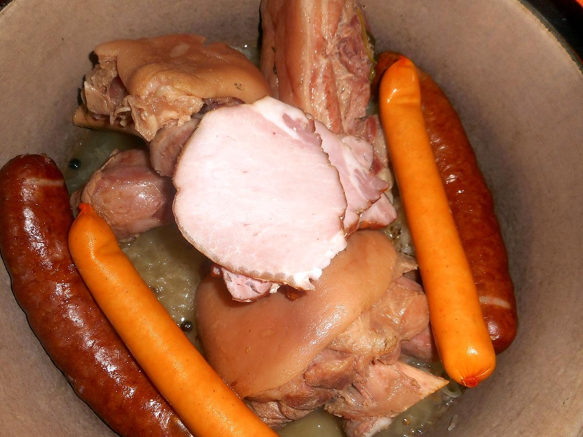 recette Choucroute royale pour deux