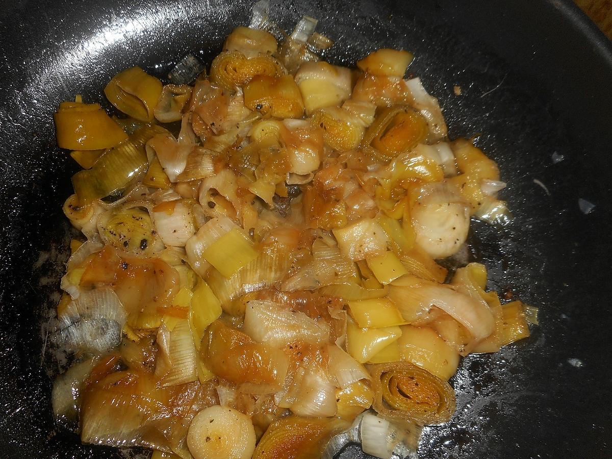 recette Quiche jambon,poireaux,chevre