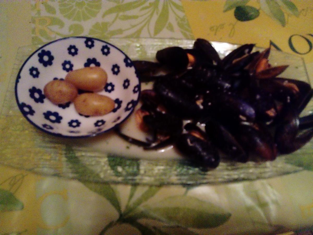 recette moules au maroilles