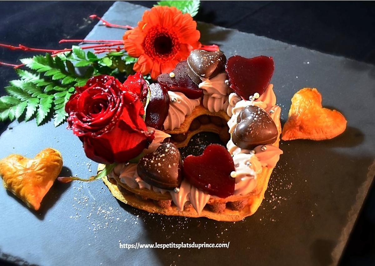 recette Heart Cake pour la St Valentin