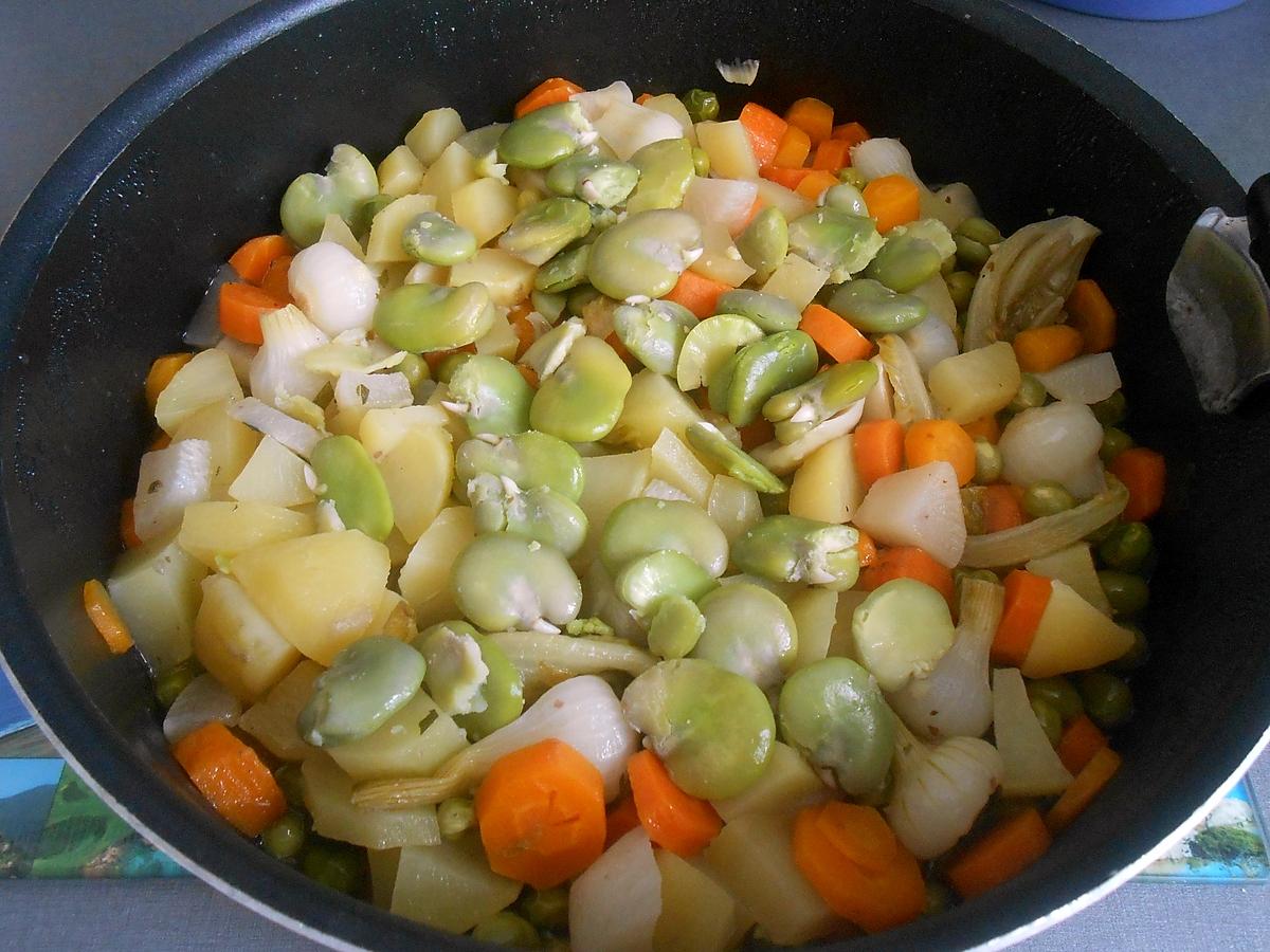 recette JARDINIERE DE LEGUMES NOUVEAUX