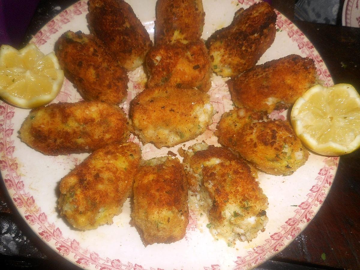 recette Croquettes de merlan