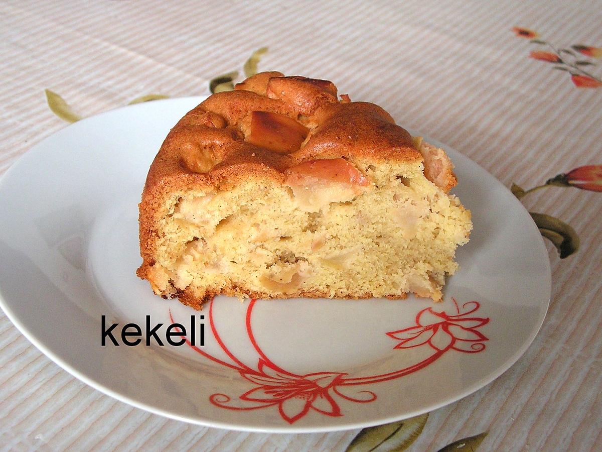 recette Gâteau aux pommes et au cidre Kerné