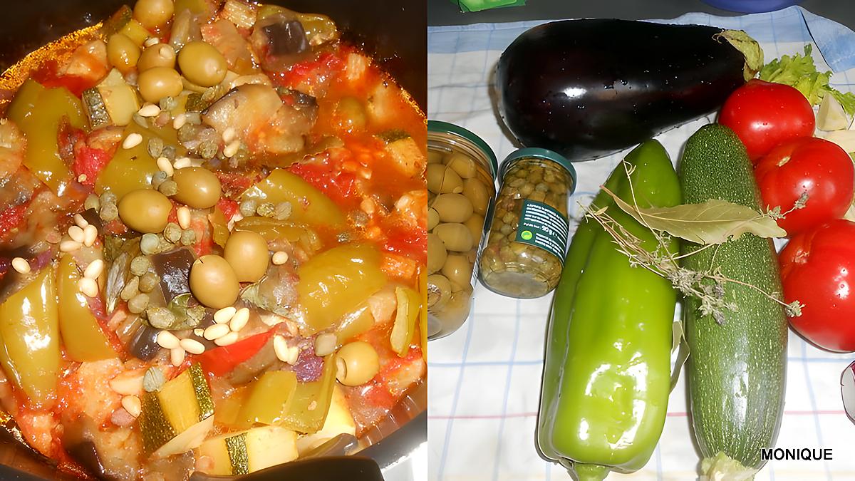 recette CAPONATA (a ma façon)......