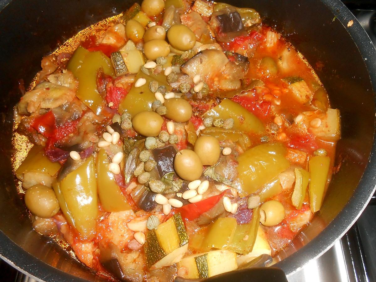 recette CAPONATA (a ma façon)......