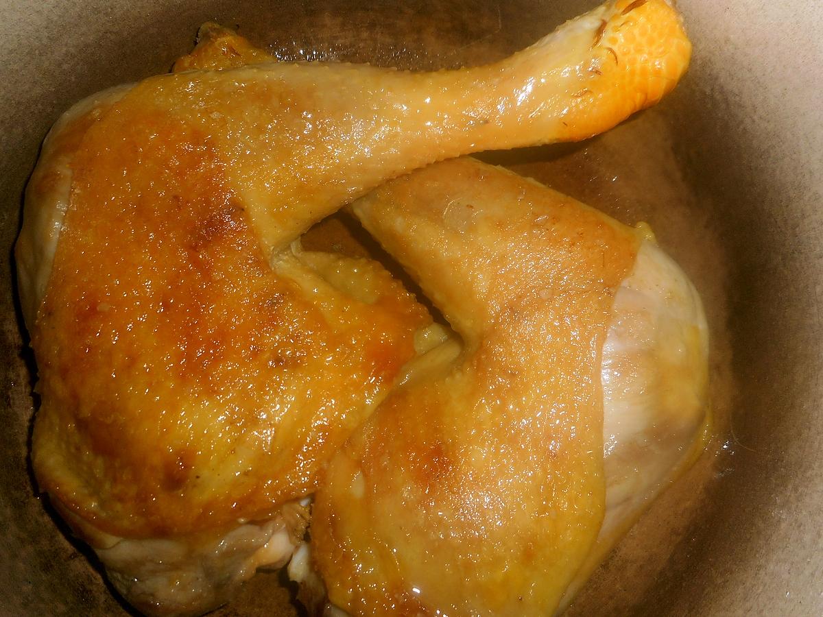 recette Cuisses de poulet au vinaigre de cidre